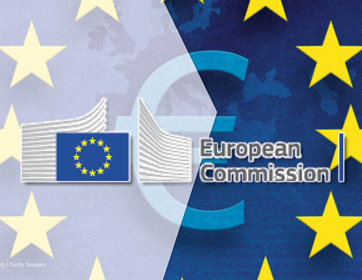 Das Bild zeigt das Logo von der European Commision