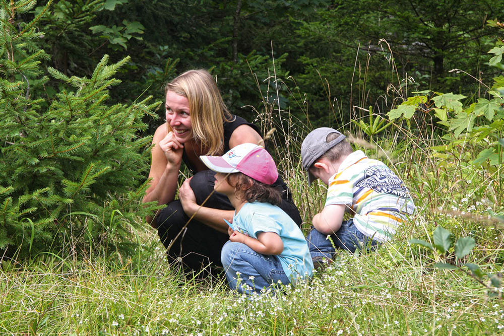 Naturerlebnis mit allen Sinnen