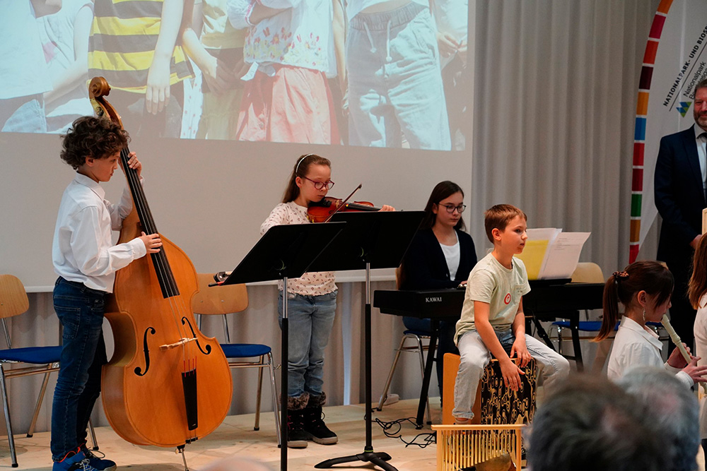 Übergabe Nationalpark- und Biosphärenschulen