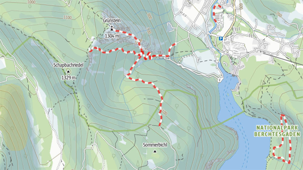 Walkability of the paths