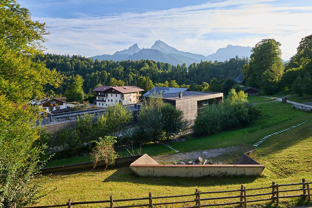 Naturerlebnisgelände Außengelände Haus der Berge