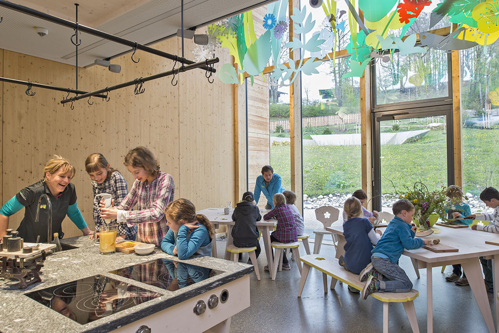 Wiesenküche Bildungszentrum Haus der Berge