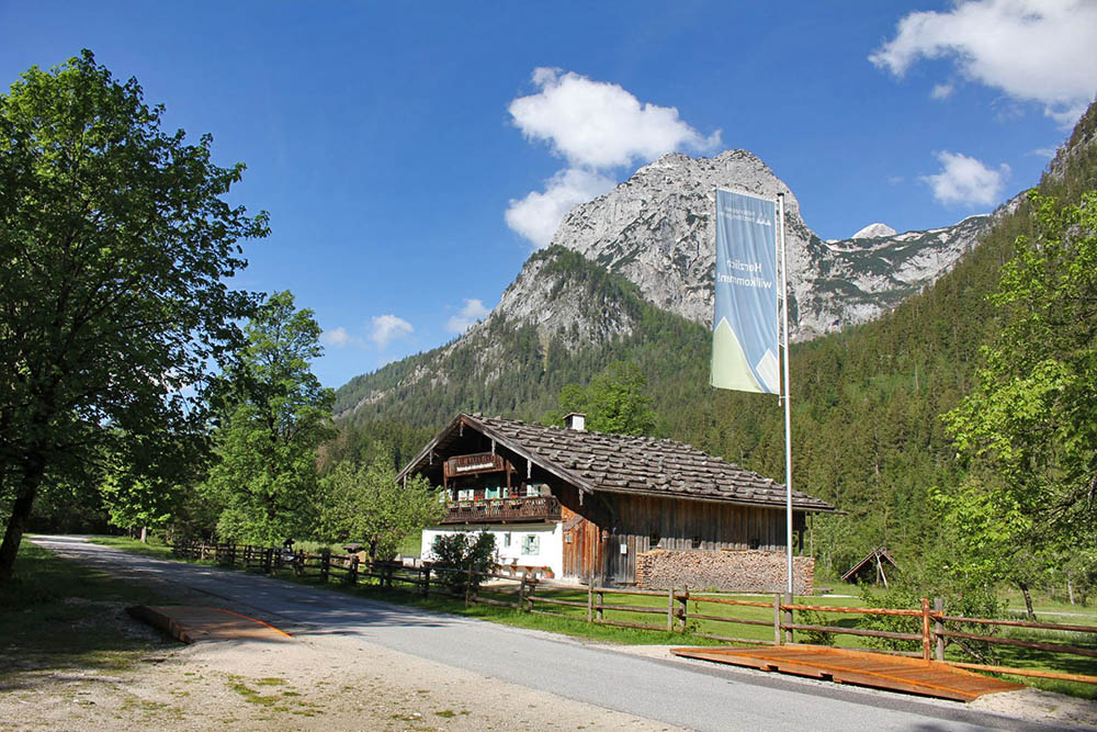 Nationalpark-Infostelle Hintersee - das »Klausbachhaus«