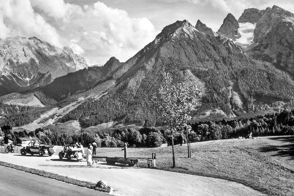 Originalaufnahme - Parkplatz am Taubensee