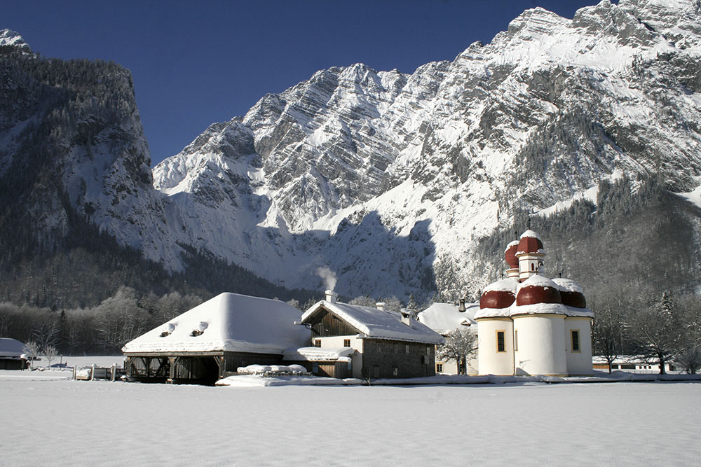 St. Bartholomä im Winter