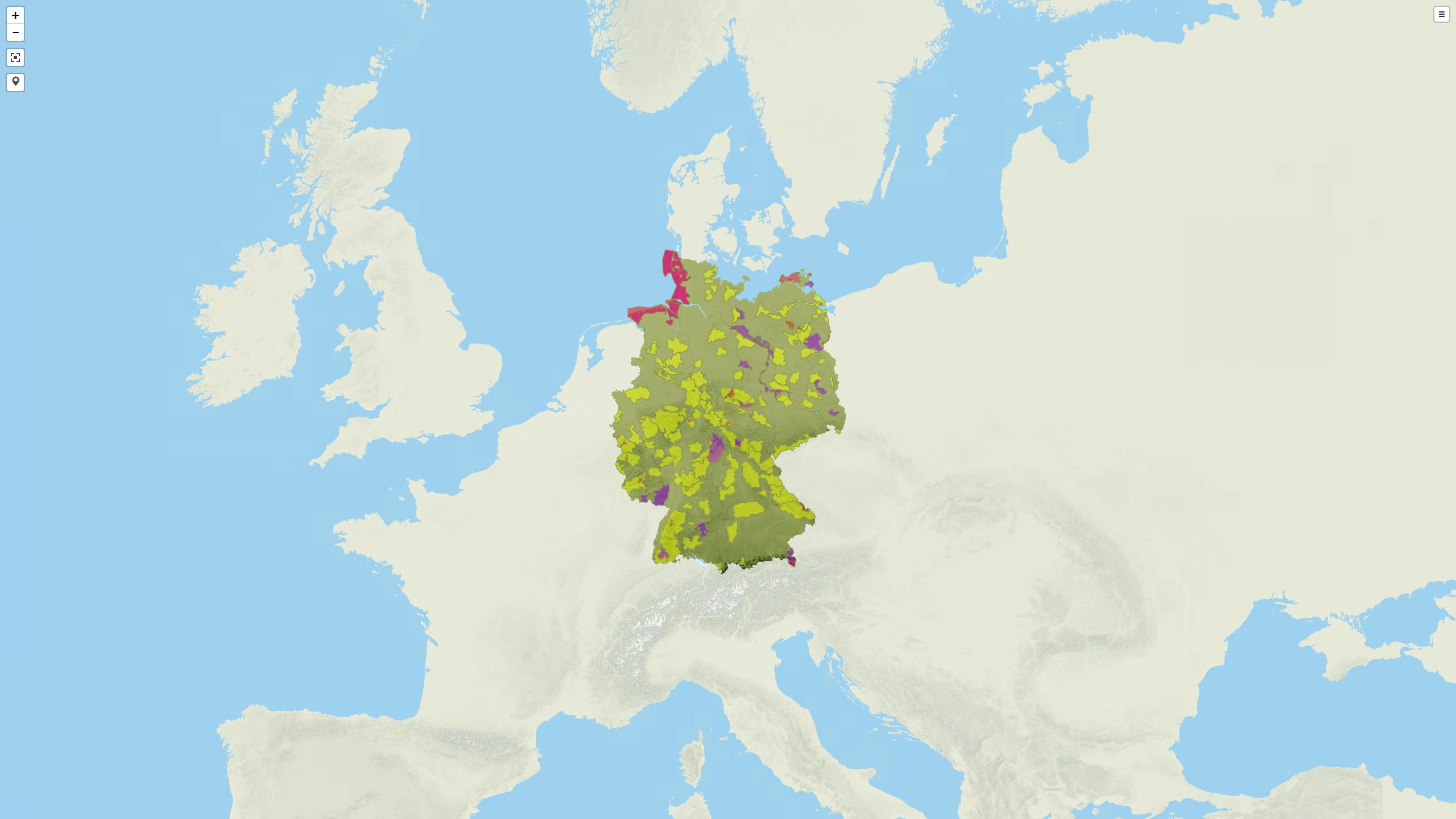 Nationale Naturlandschaften